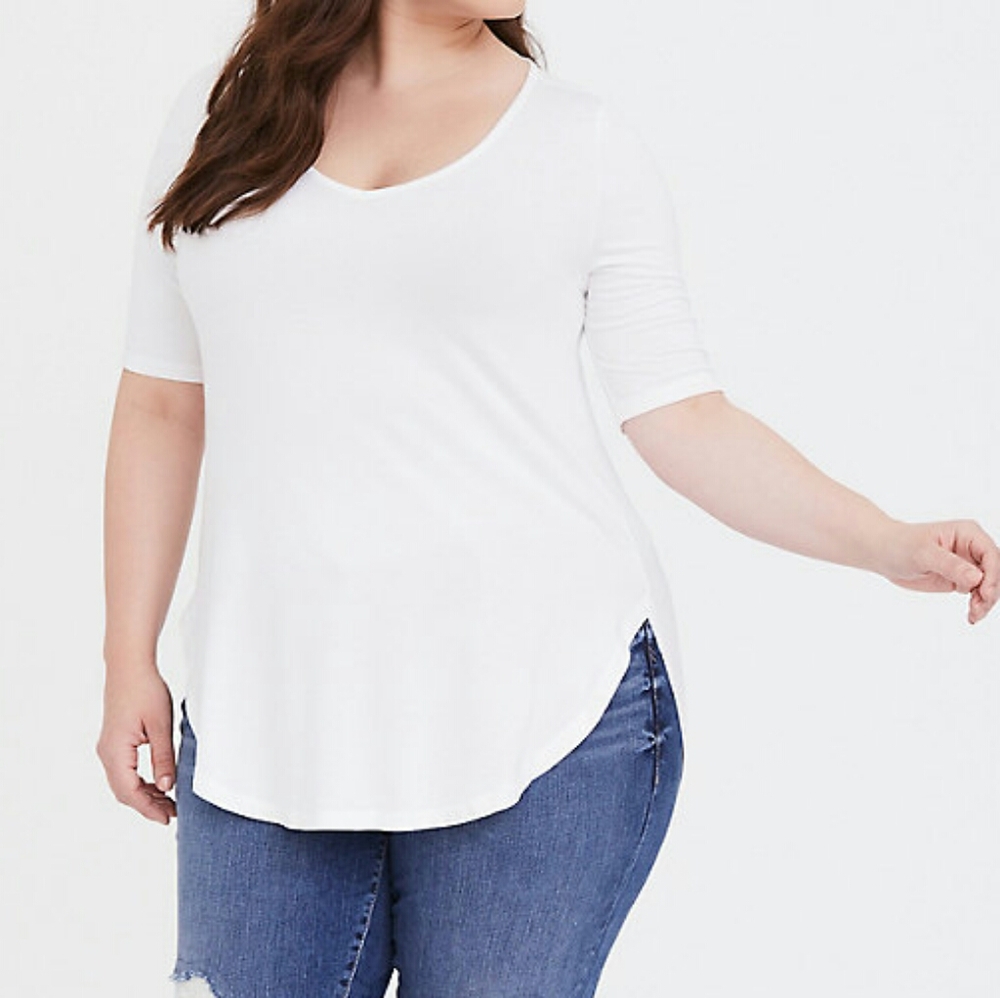 Torrid Super Soft Favorite Tunic Tee Size 00